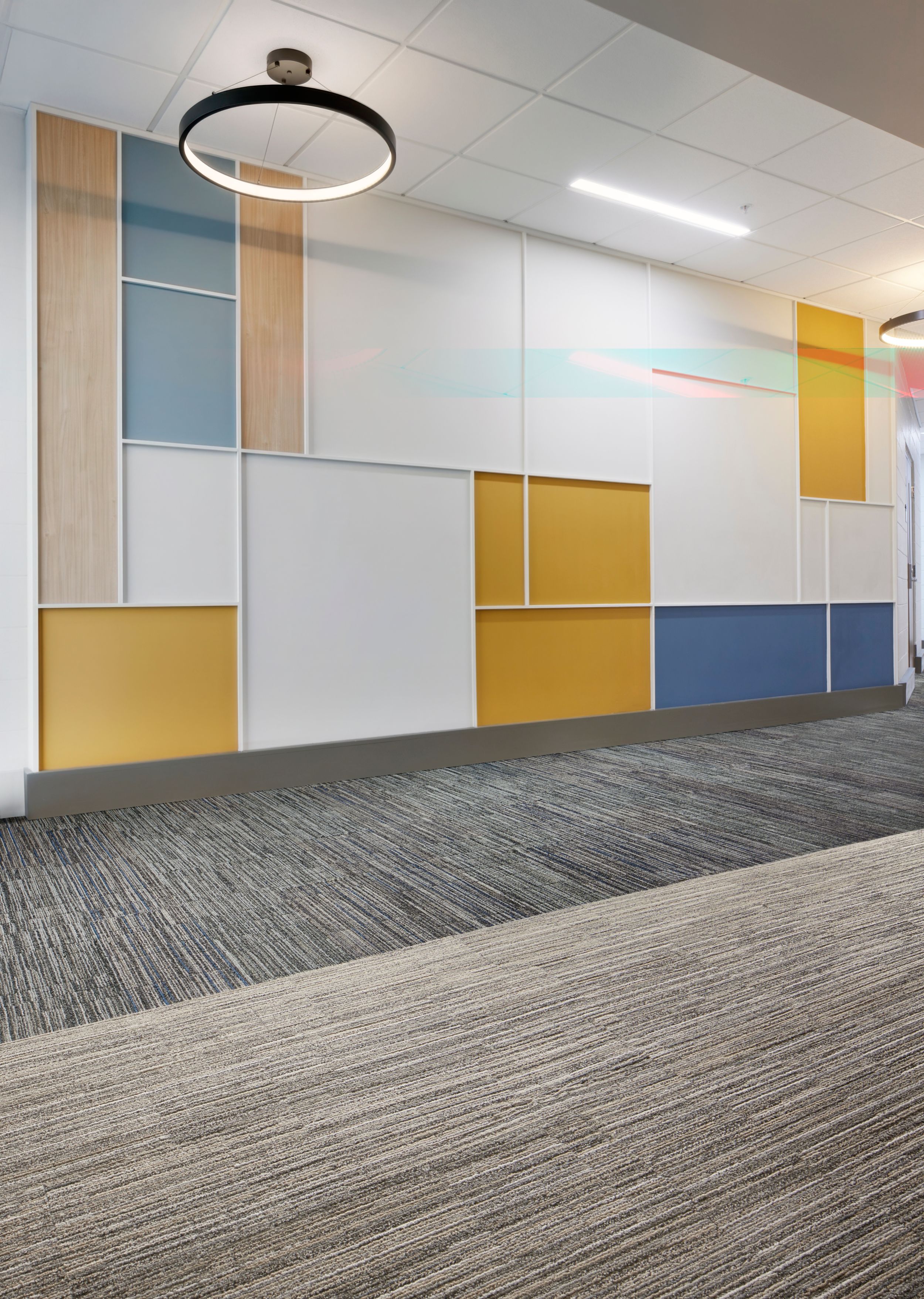 Interface Line of Thought plank carpet tile in workplace public area imagen n&uacute;mero 3